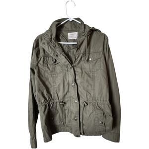 Ashley By 26 International Utility Collection Olive Green Women's Jacket Sz XL